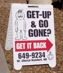 GGet UP & Go Gone? Dr. Cheryl Kasdorf, Cottonwood, Arizona