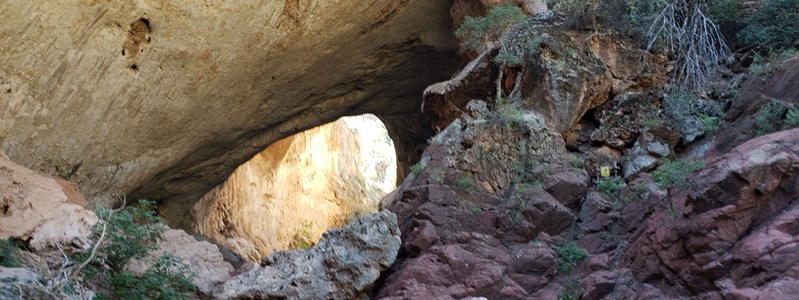 Arizona Adventure to Tonto Natural Bridge